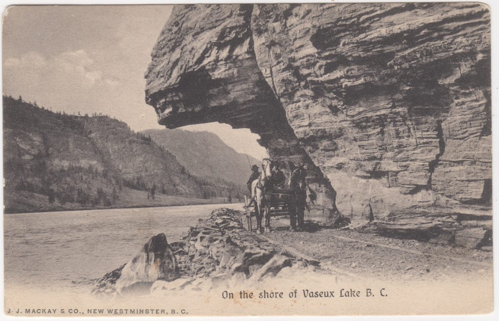 Lac Vaseux; postée en 1907. (SHFCB 2016.02.184)