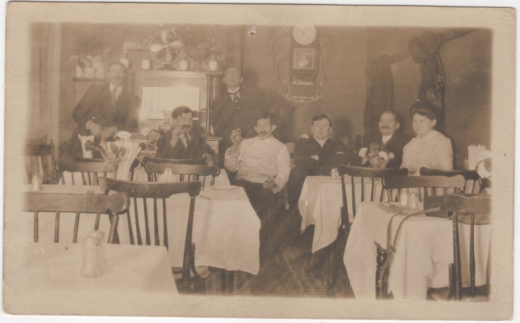 Restaurant français, Vancouver; ca. années 1900 (SHFCB)
